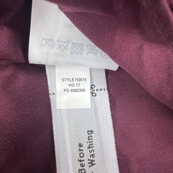 NWT MADEWELL 100% SILK Vneck Short Sleeve Flutter Hem Lined Dress Stars 12 - Picture 15 of 15